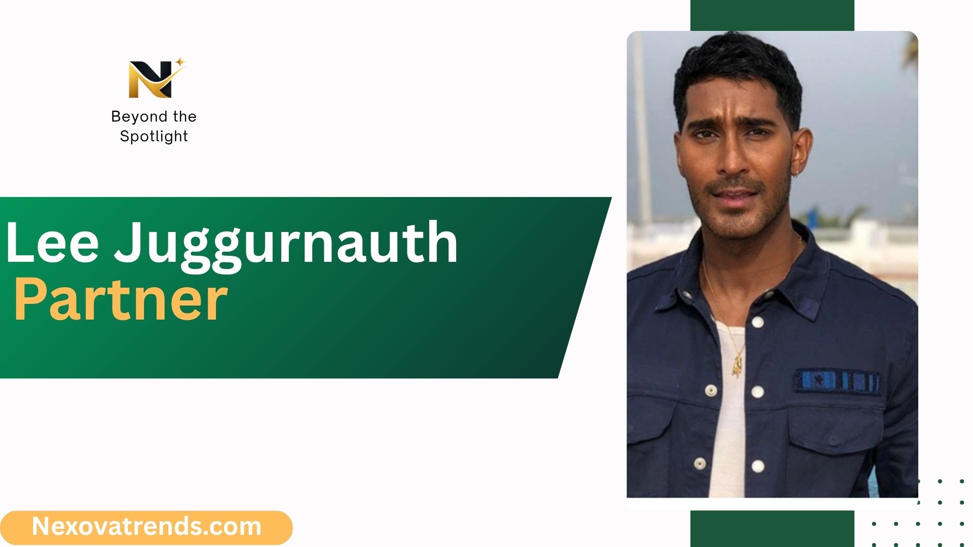 Lee Juggurnauth Partner Age, Career, Family & Personal Life (2026)